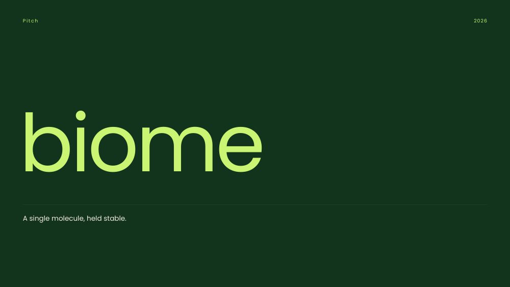 Biome Pitch cover